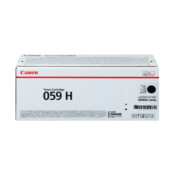Canon 059H Black Toner Cartridge (3627C001) 